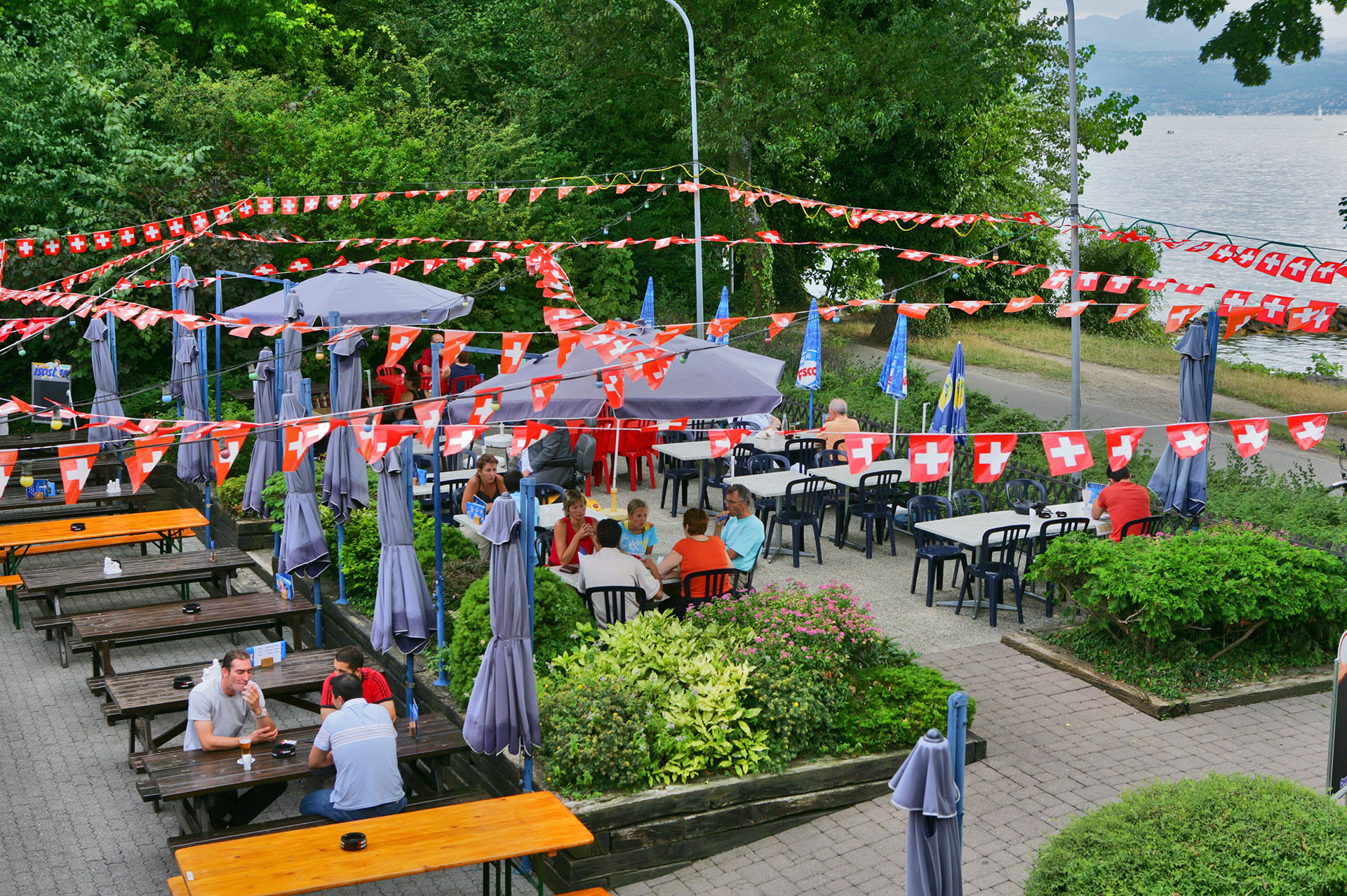 Les berges de Vidy, Restaurant du Camping de Vidy