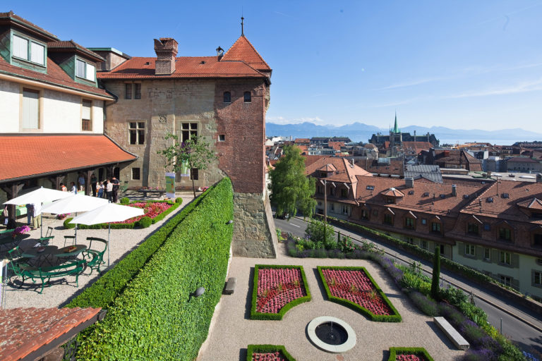Les jardins de l'Ancien Ev&ecirc;ch&eacute;, actuel Mus&eacute;e historique. (R&eacute;ouverture d&eacute;but 2017)