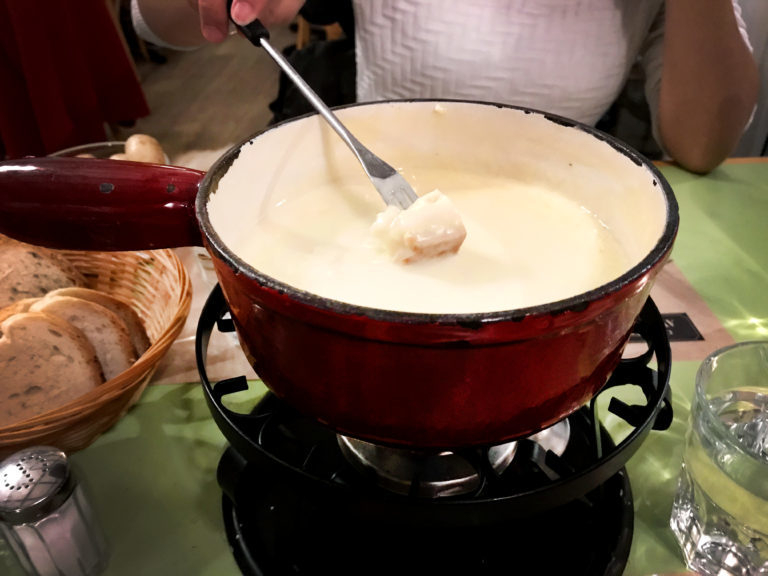 Fondue au Café des Avenues