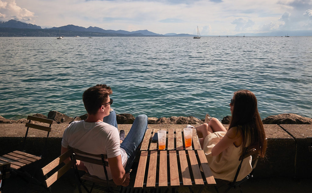 Les terrasses &eacute;ph&eacute;m&egrave;res lausannoises