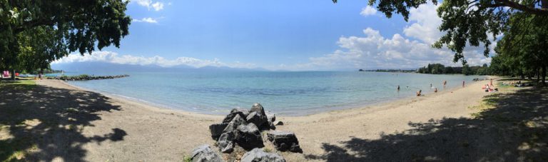 Plage du Bourget ©MyLausanne