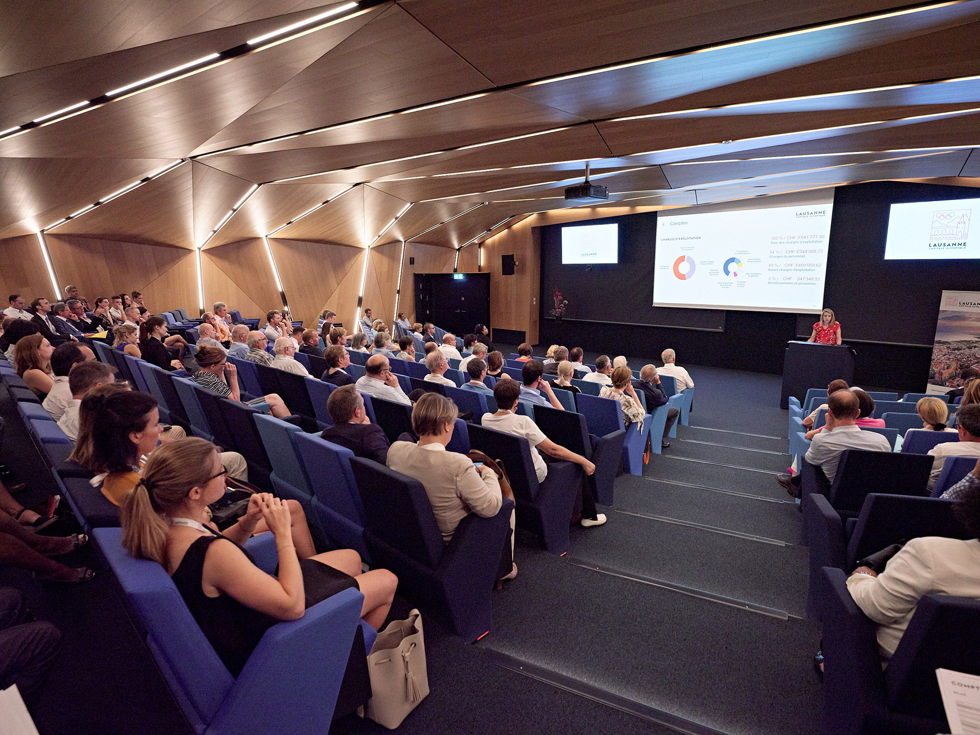 Assembl&eacute;e G&eacute;n&eacute;rale de Lausanne Tourisme 2019 &agrave; la Fondation ISREC.