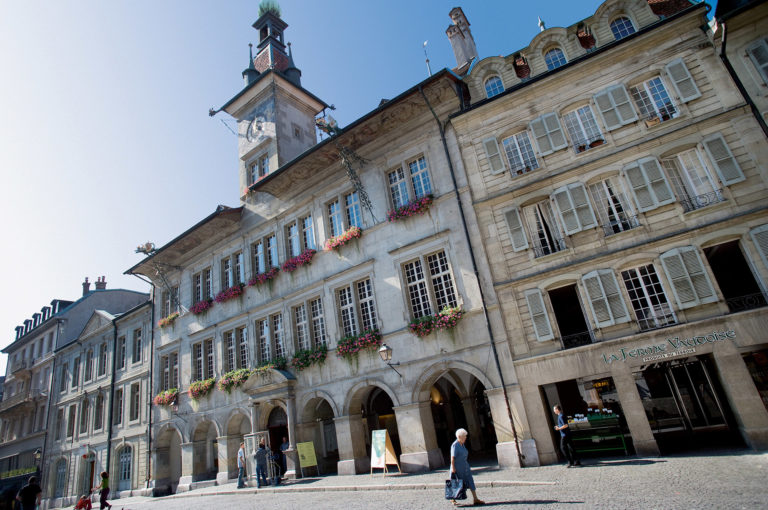 H&ocirc;tel de Ville &agrave; la Place de la Palud