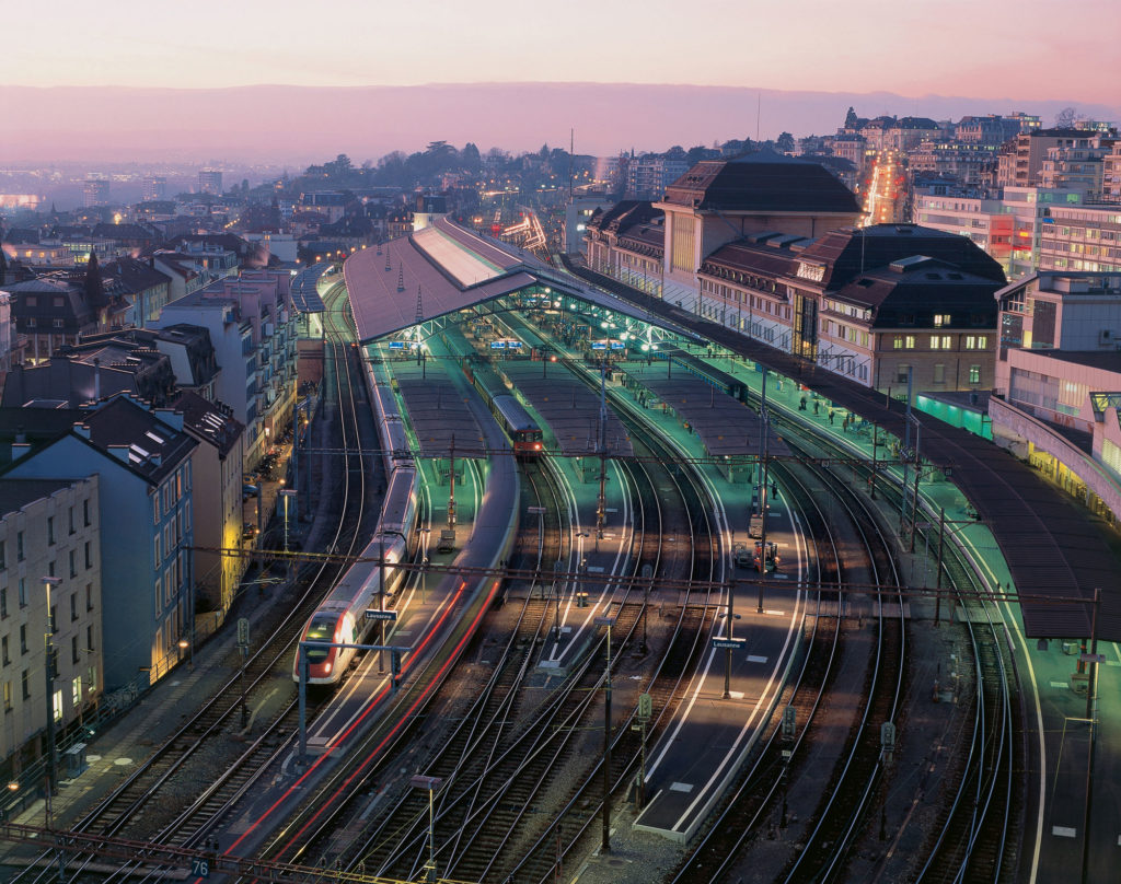 Acc&egrave;s &agrave; Lausanne