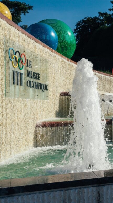 Fontaine du Mus&eacute;e Olympique