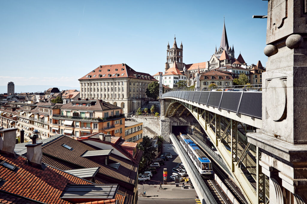Se d&eacute;placer &agrave; Lausanne
