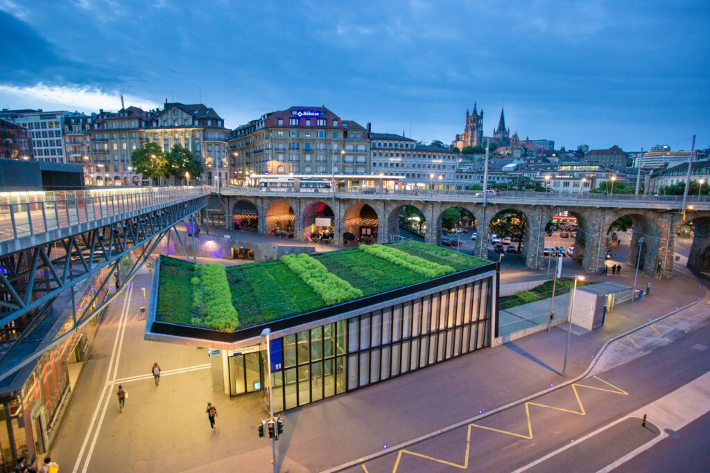 Le quartier du Flon