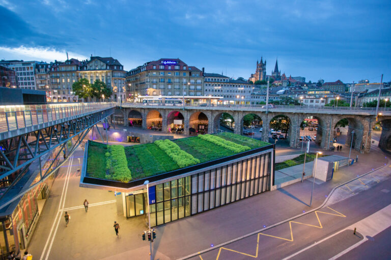 Le quartier du Flon