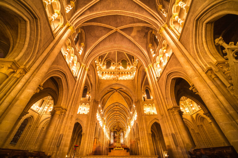 Cathédrale illuminer